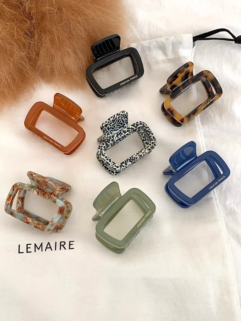 小号抓夹女高级感发夹头发量少发饰后脑勺2024新款发卡头饰鲨鱼夹