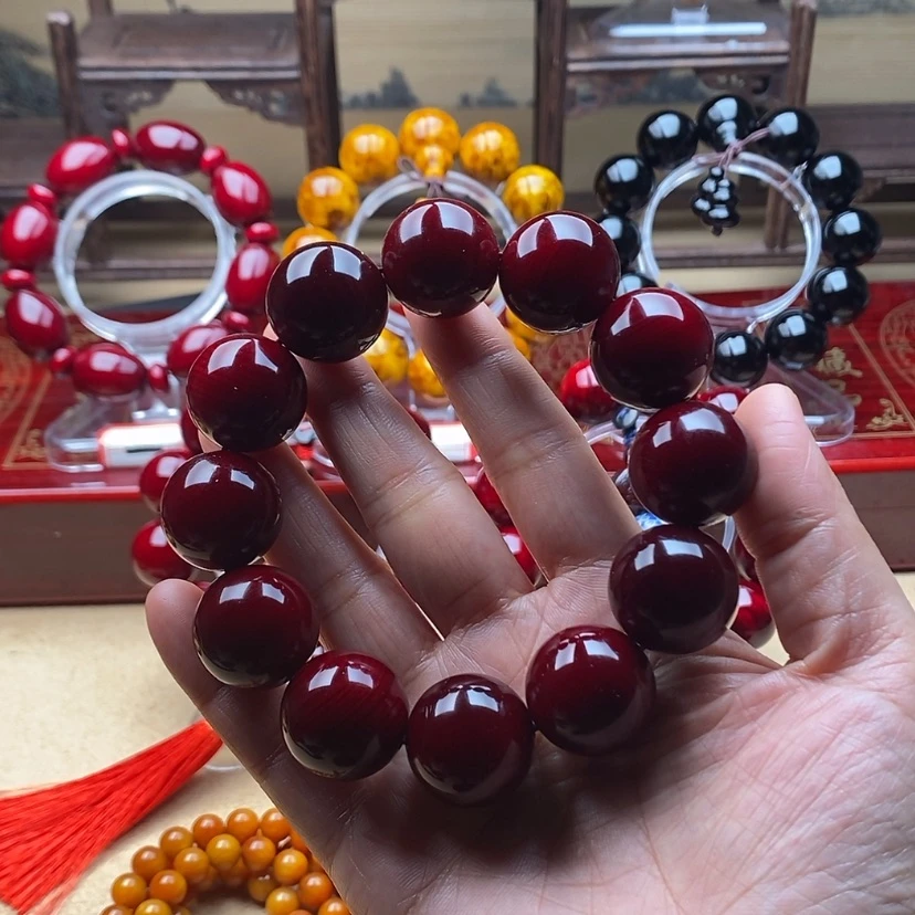 【闪购商品】血龙木（贝壳杉）手串/手链华*2.0