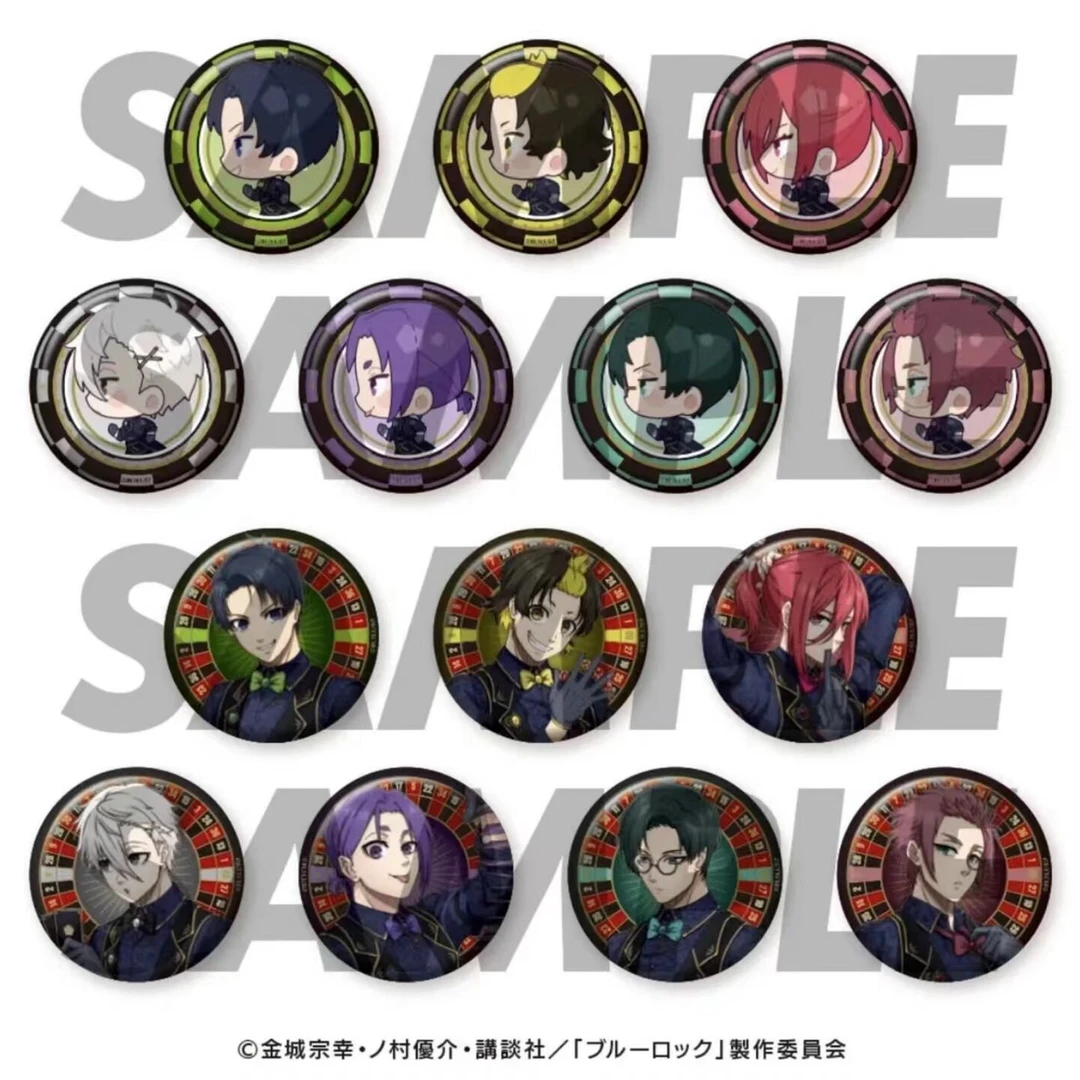 【蓝色监狱发牌系列】吧唧 蓝锁发牌 日谷 徽章 （代拆）