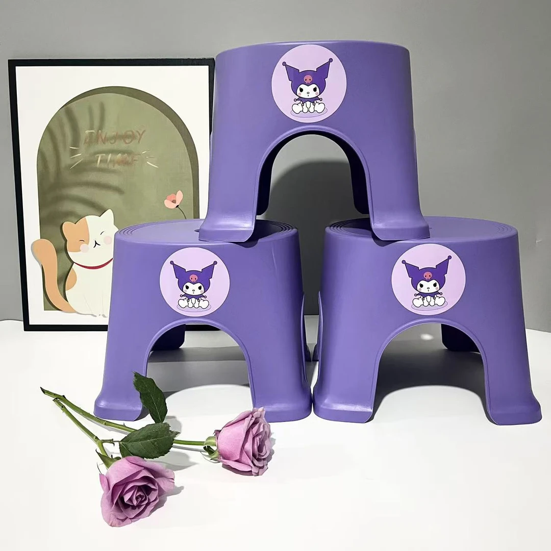 【拍一发三】20.5*19cm儿童凳子家用脚凳浴凳跑道凳子小板凳XL