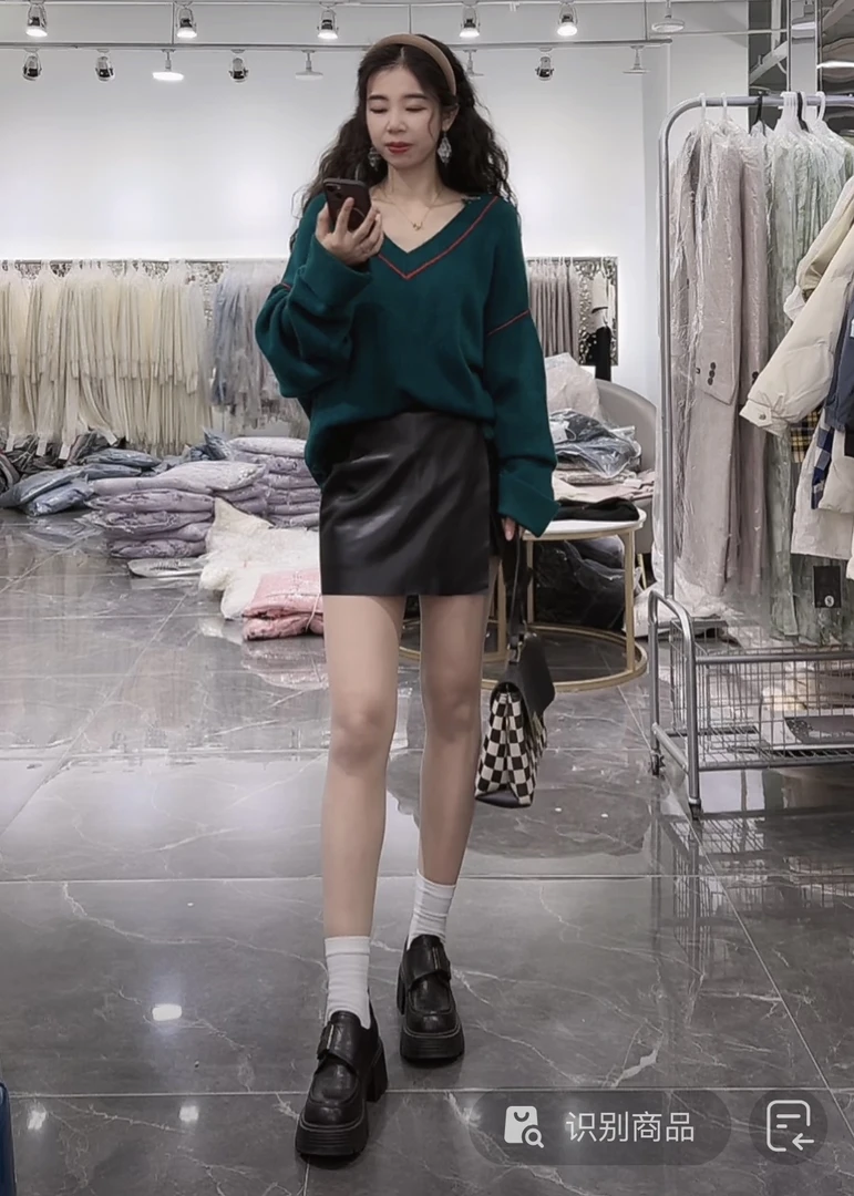 【NY定制】NN1119新款韩版高品质慵懒风毛衣显瘦气质长袖秋冬