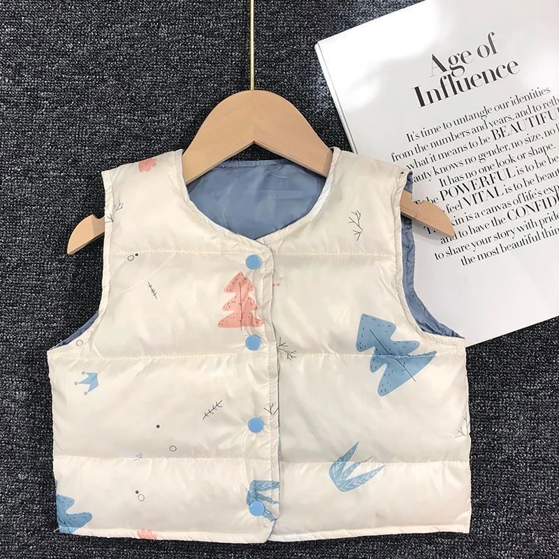 保暖内穿羽绒马甲轻羽绒马甲儿童女童婴儿