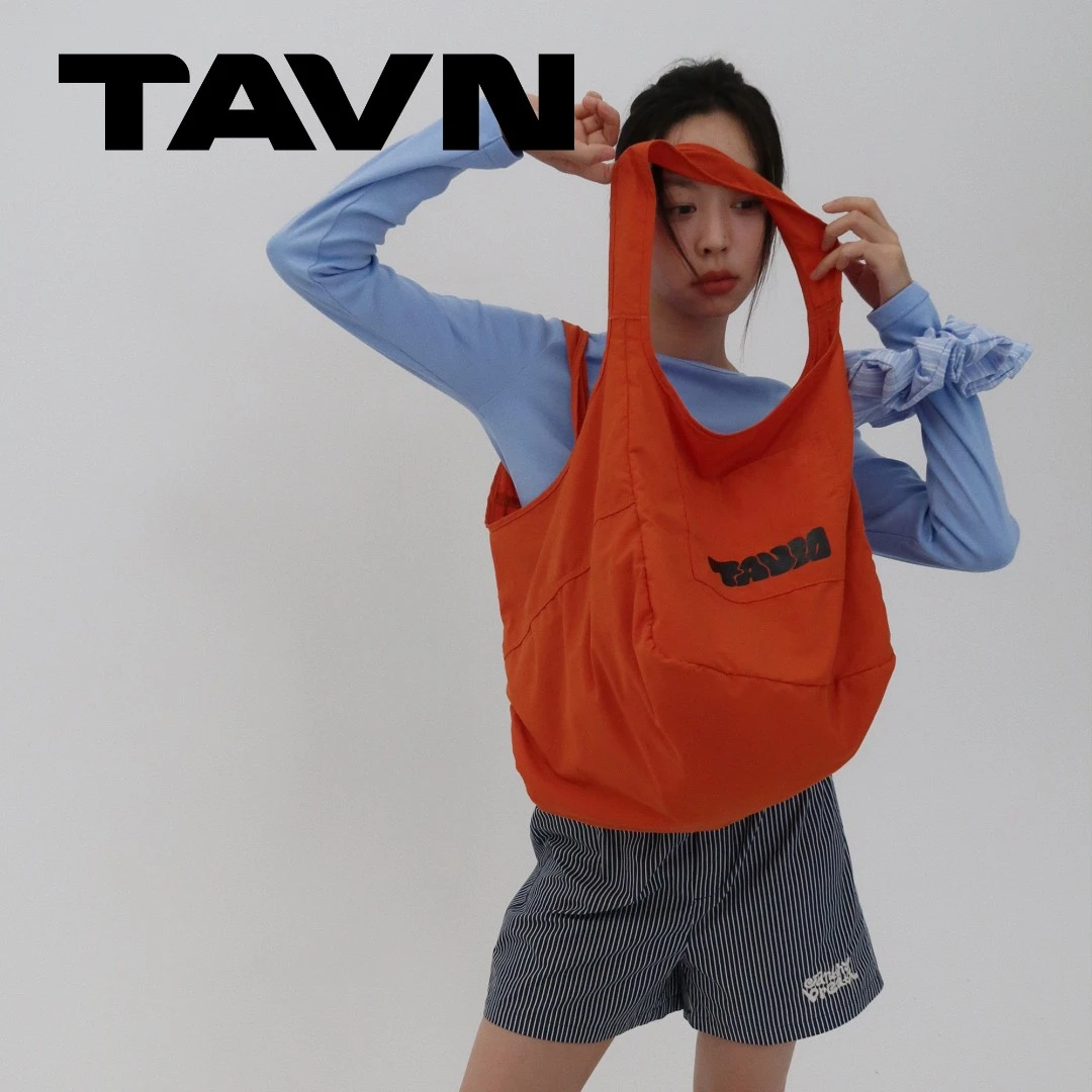 TAVN【city bag城市包袋】出行旅行收纳尼龙可折叠托特单肩包袋