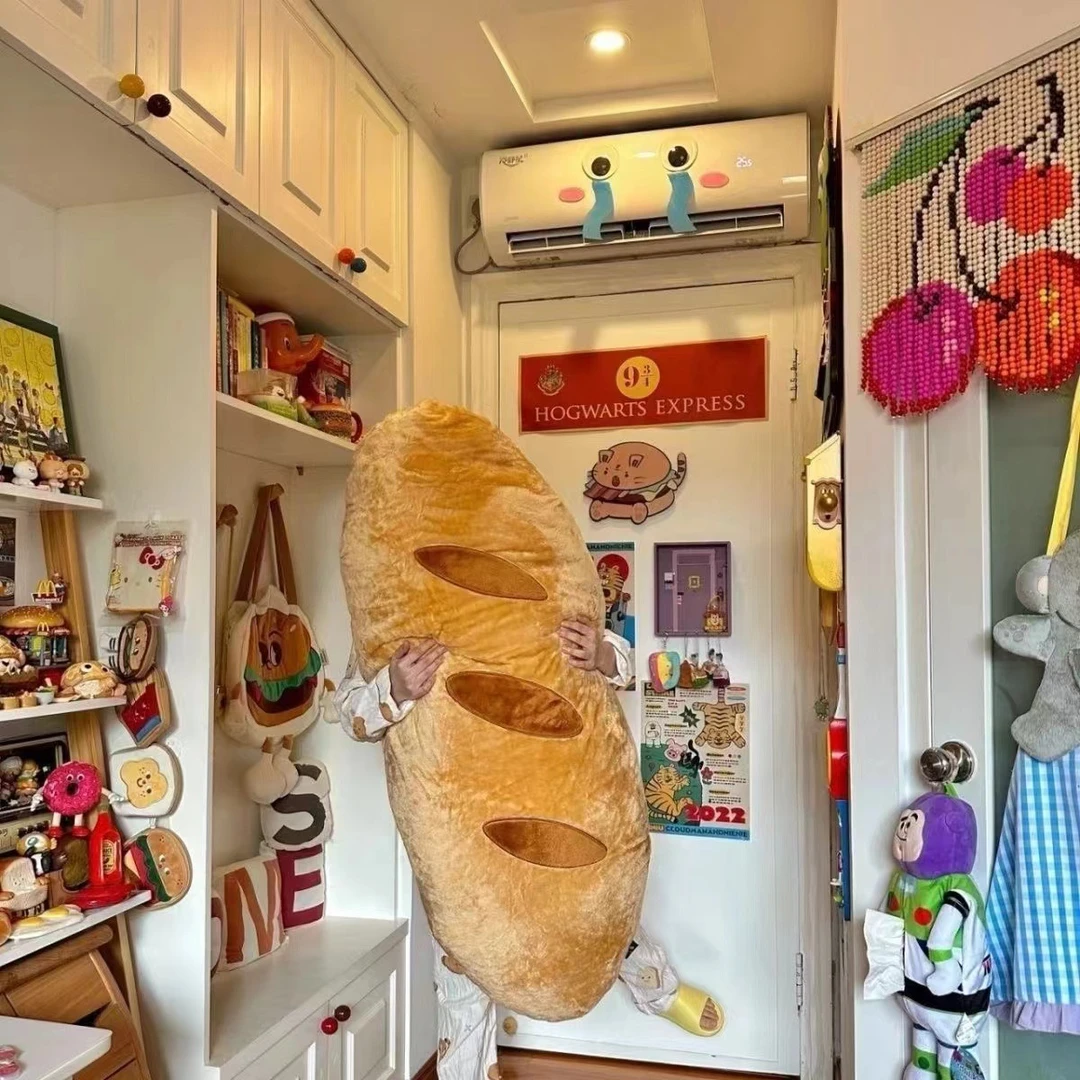 网红款奇奇怪怪的面包法棍抱枕睡觉长条床头沙发靠垫枕头玩偶超软