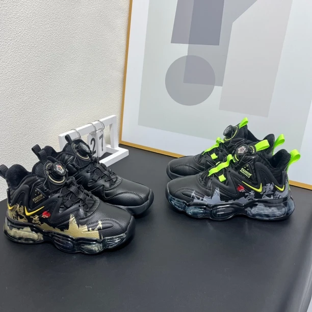 「二棉➕大棉」冬季加绒皮面运动鞋篮球鞋kbd凌耀