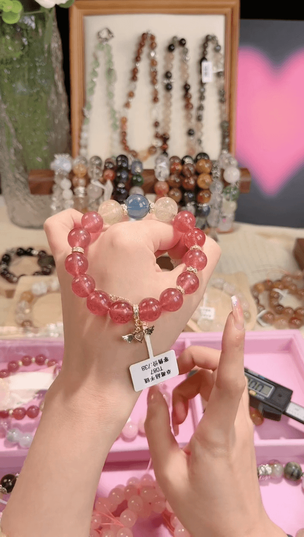 【闪购商品】石英质玉手链未镶嵌T087