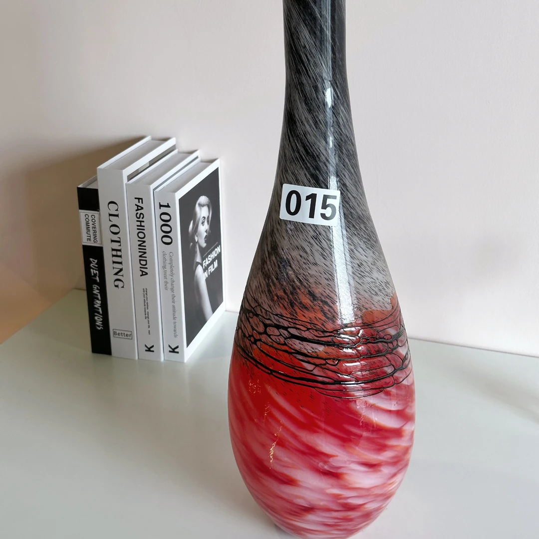 2024手工古法琉璃花器，手工拉丝工艺，三层琉璃015 076