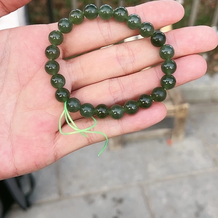 和田玉手串未镶嵌