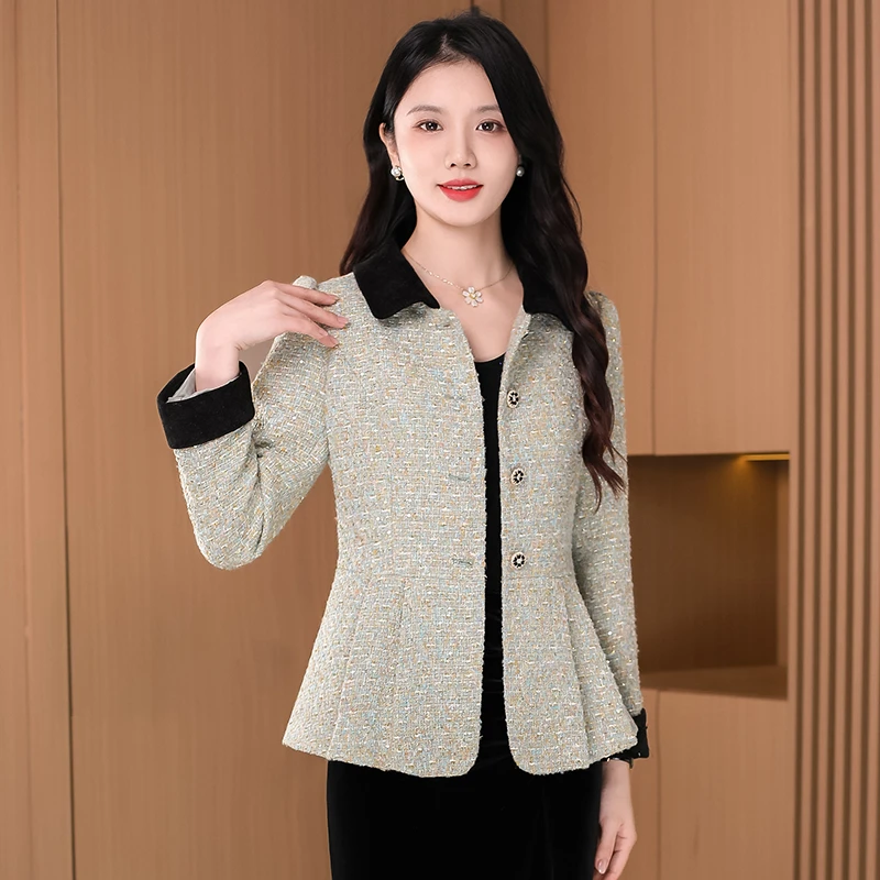 【可蓓儿】小香风气质时尚短外套2025新款春季爆款轻奢外穿洋妈妈装