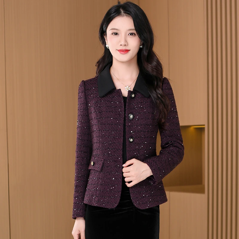 【可蓓儿】小香风时尚洋气短外套女士2025新款春季爆款高端品妈妈装