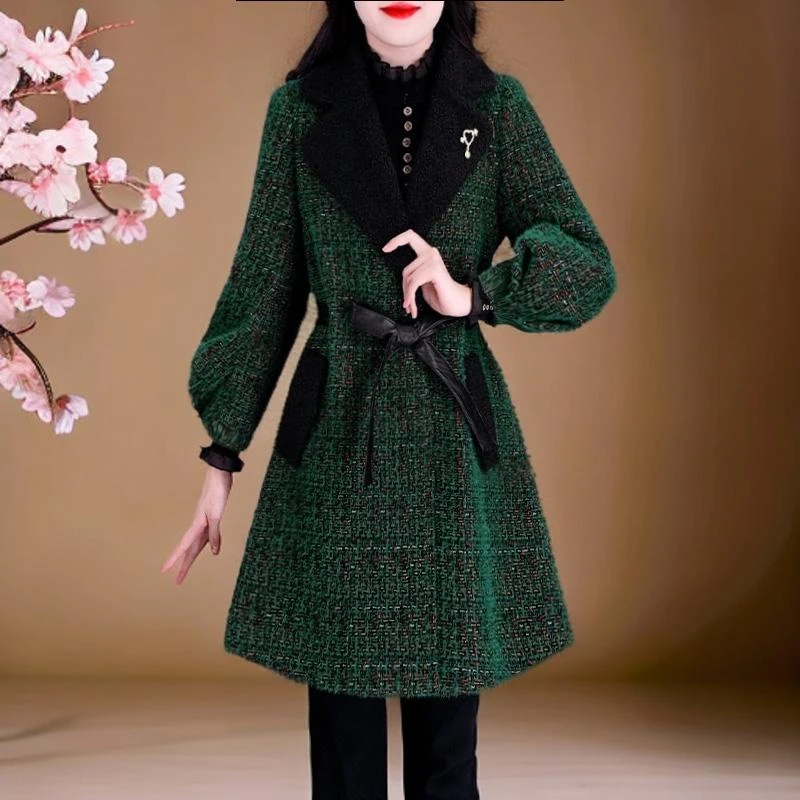 【可蓓儿】2025年新款女装二棉小香风外套2025新款女秋冬爆款妈妈装