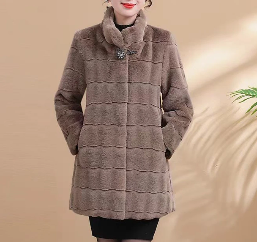 贵气百搭毛毛外套MUZI2022008322