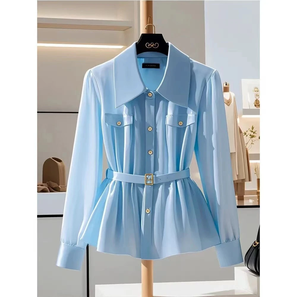 线下实体 高端定制衬衣➕腰带MUZI2022005132