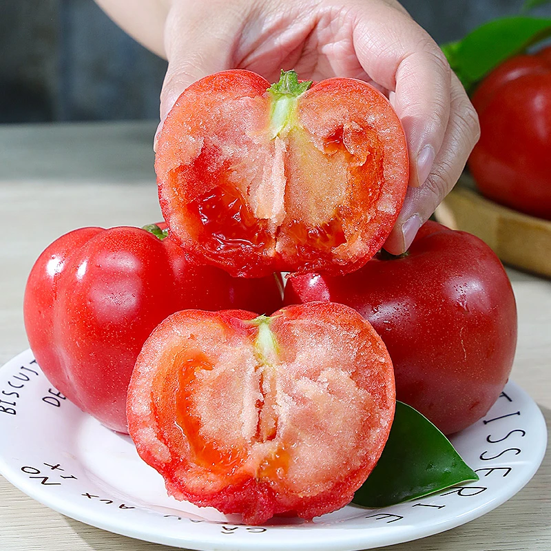 【自然搭档】山东普罗旺斯西红柿4.5斤沙瓤番茄新鲜蔬菜