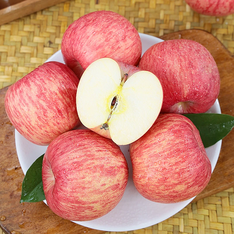 自然搭档 陕西延安洛川苹果5斤/8.5斤新鲜水果脆甜多汁坏果包赔