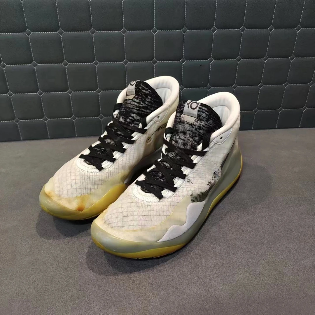 43码/90新/公价3059/杜兰特 KD12 白灰/无盒/篮球鞋/实战鞋运动鞋