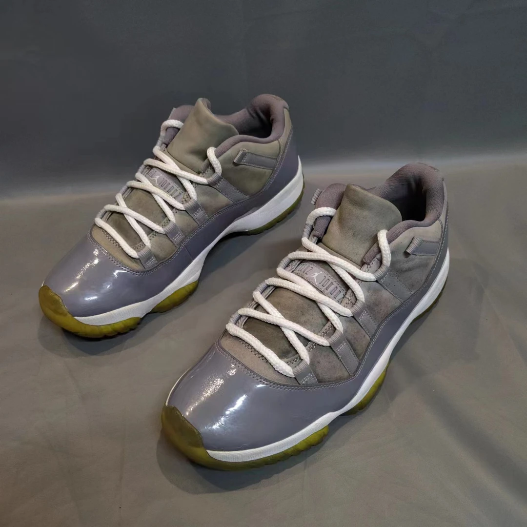 44码/90新/公价2199/AJ11 酷灰 低帮/无原盒/球鞋/潮鞋/运动鞋