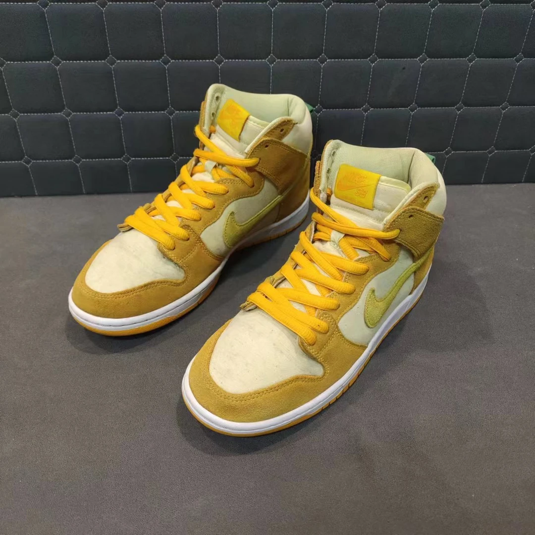 42码/93新/捡漏/Dunk 菠萝 高帮/无原盒/潮鞋/球鞋/运动鞋