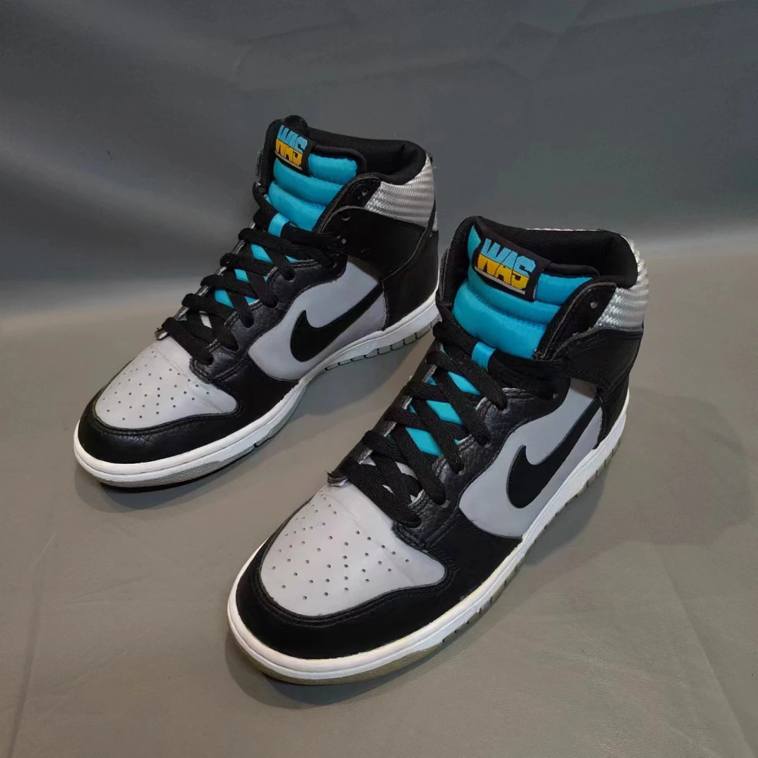 40码/90新/公价2539/Dunk 华盛顿 黑灰 高帮/无盒/球鞋/运动/潮鞋