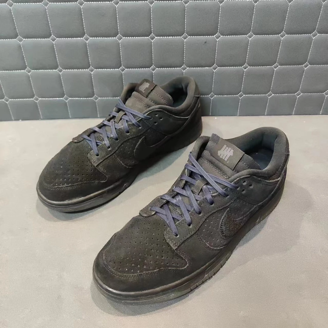 44码/9新/公价2259/Dunk x UNDEFEATED 黑/无盒/运动鞋/潮鞋/球鞋