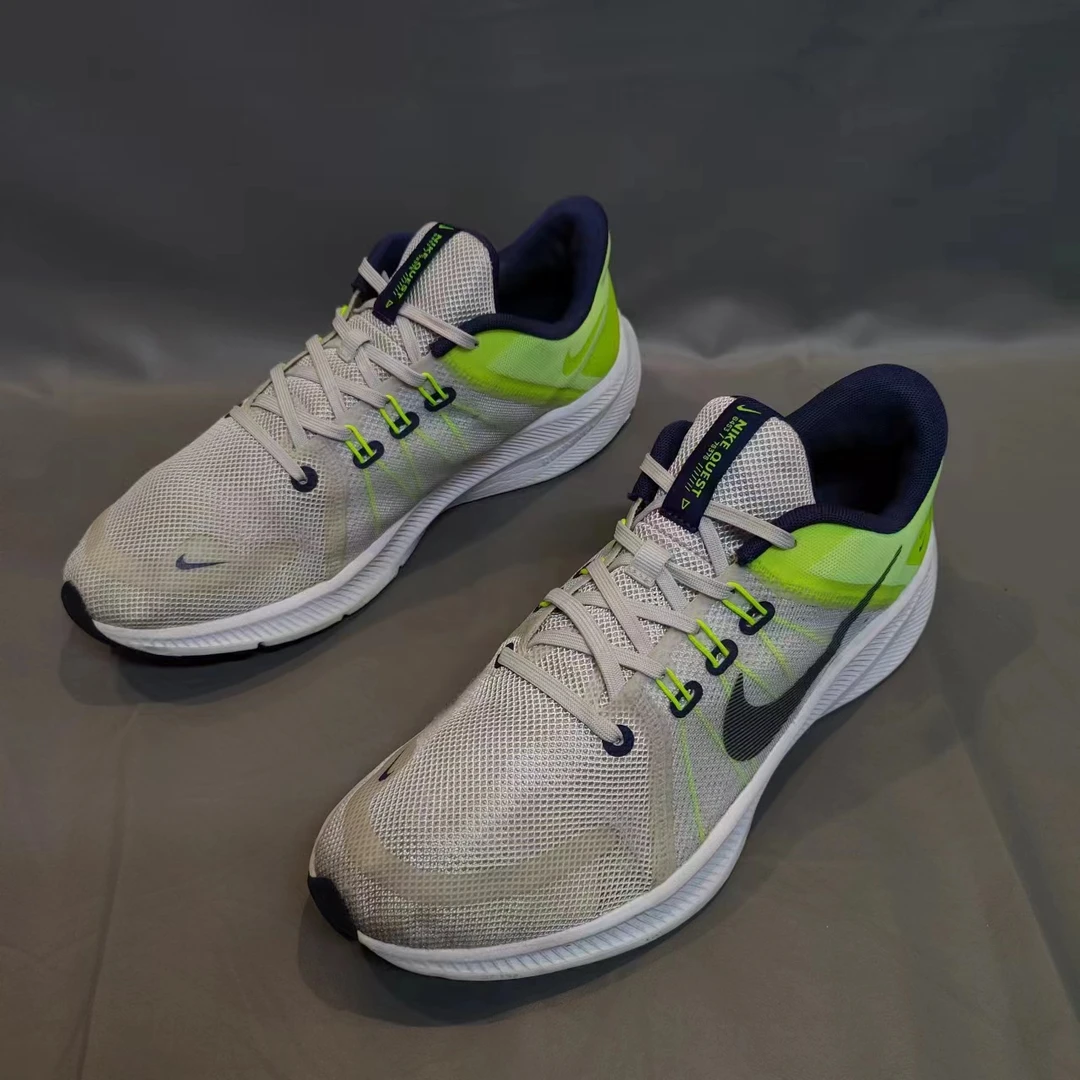 43码/93新/捡漏/Nike Quest 4 灰绿/无原盒/跑步鞋/运动鞋/潮鞋