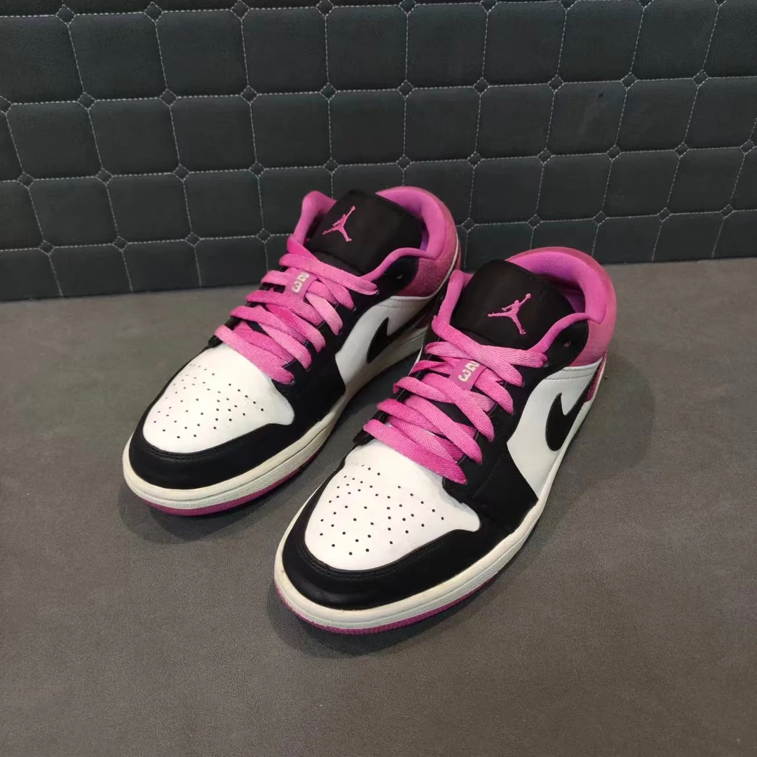 42码/93新/公价1079/AJ1 玫红 低帮/无原盒/潮鞋/球鞋/运动鞋