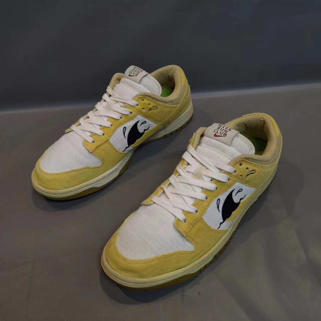 42.5码/93新/捡漏/Dunk 环保 白黄 低帮/无原盒/潮鞋/球鞋/运动鞋