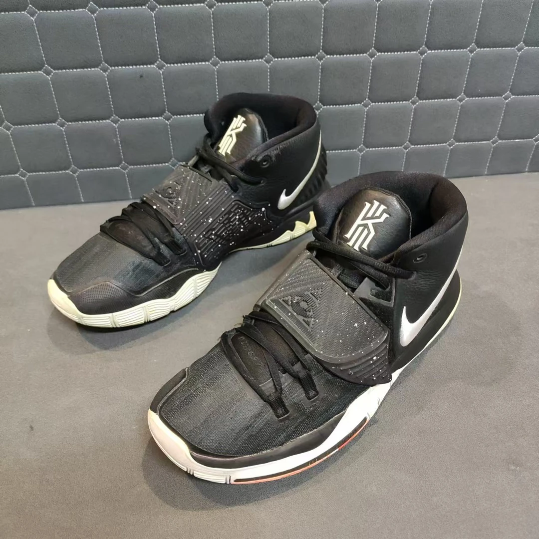 44码/93新/公价1159/欧文6 黑白 首发/无盒/运动鞋/篮球鞋/实战鞋