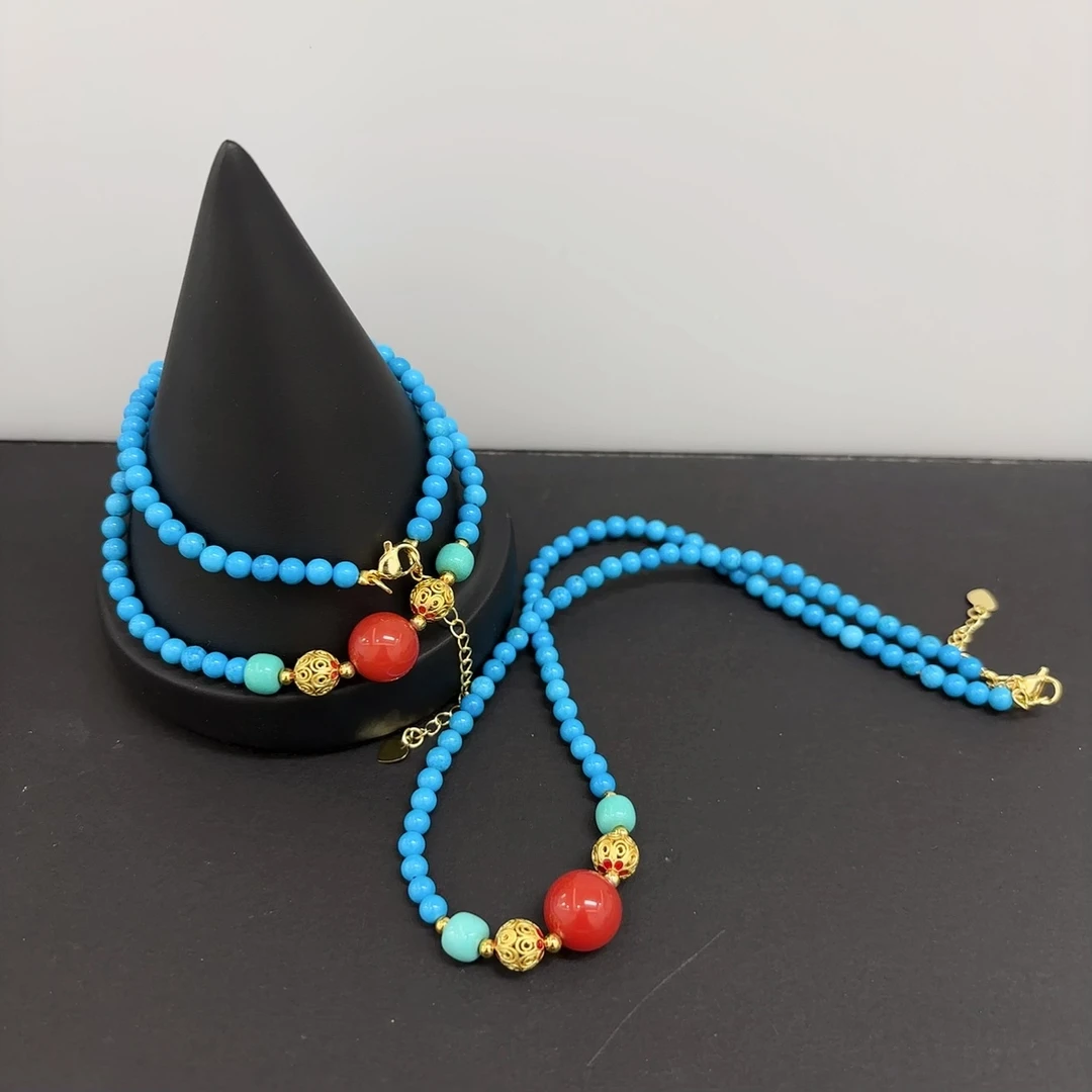 南红松石项链4m+*（多样性单个发货）