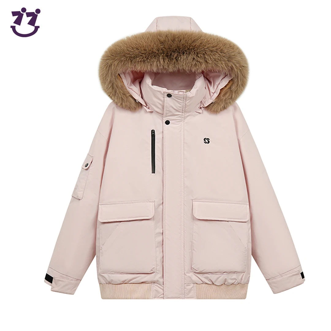 【BC传媒专属】7ii7【西伯利亚】毛领加厚竞松工装派克棉服F2288