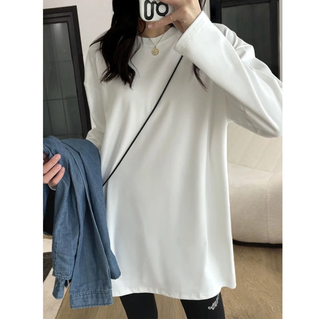 【磨毛tee】老板娘自留款大白T恤 218