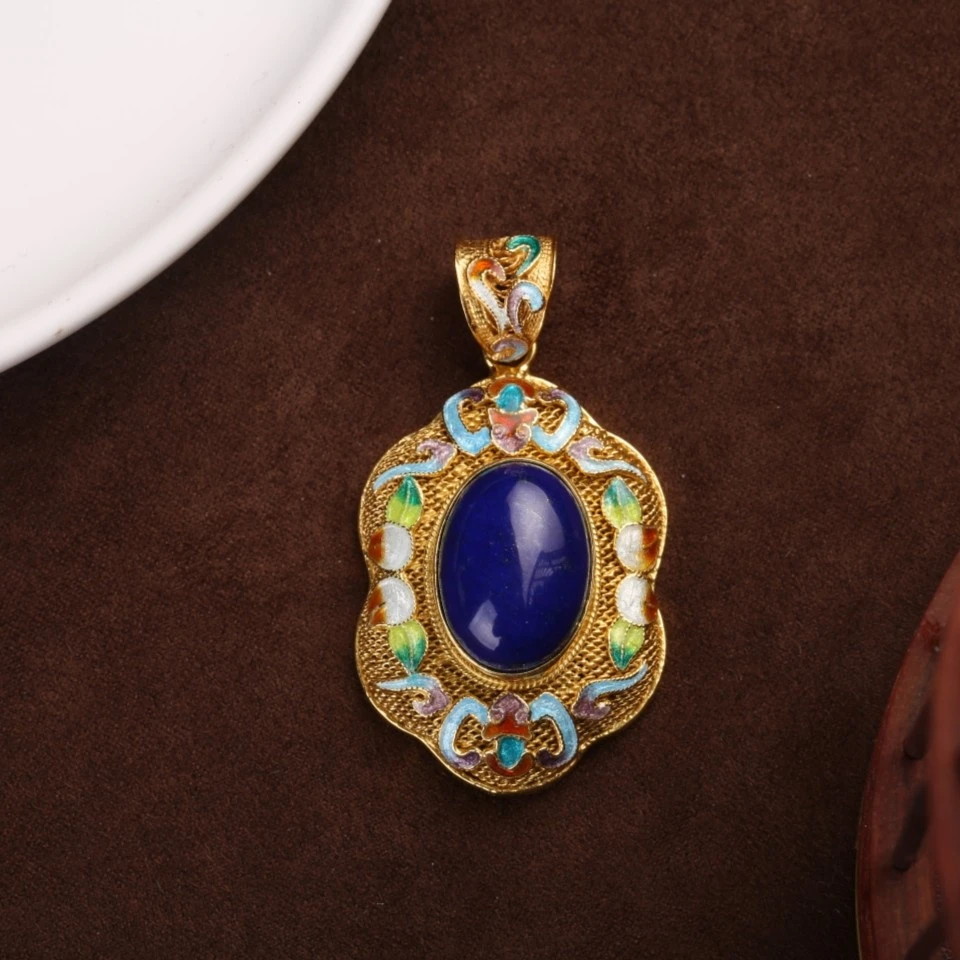 【何姐聊收藏】青金石吊坠 14003809