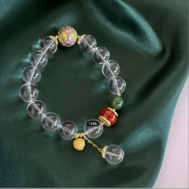 【何姐聊收藏】水晶精美精致手串手链 08002727