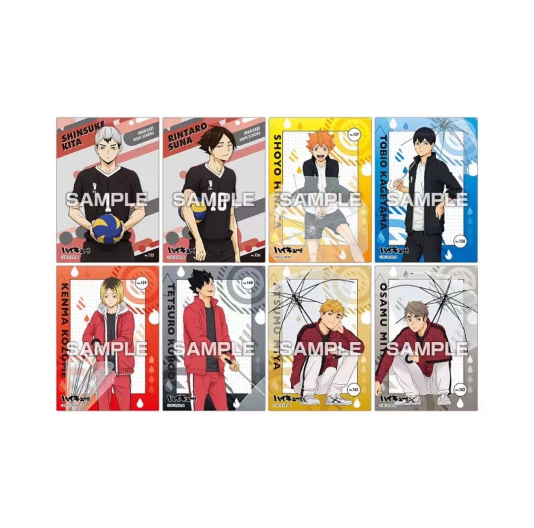 日版 正版排球少年小排球 角色透卡第三弹潮玩 盲盒代拆