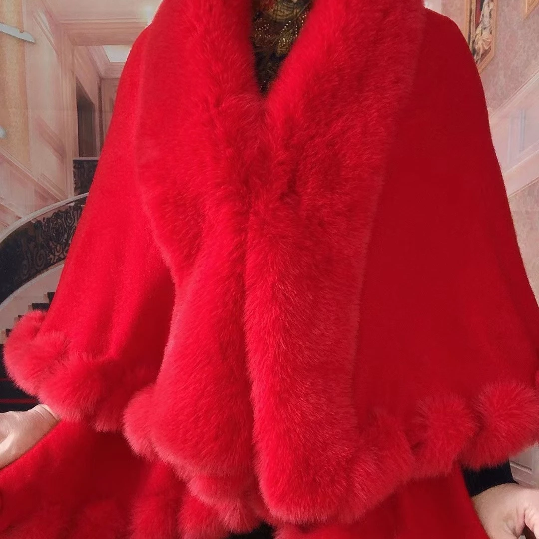 环保貂毛大外搭