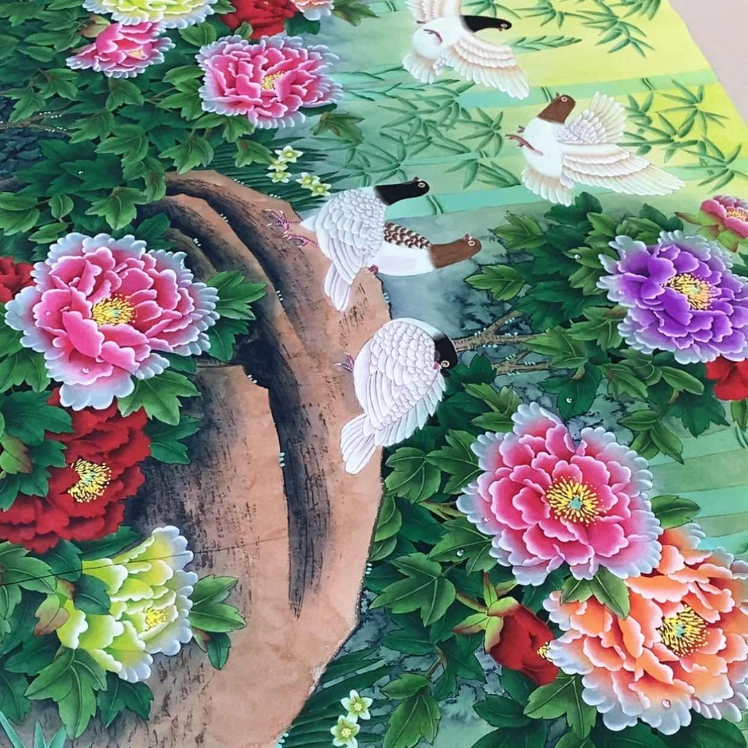 【闪购商品】绘画工笔牡丹2
