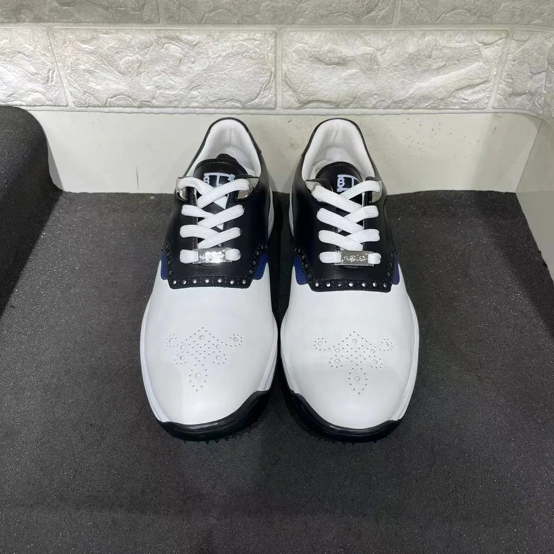 2024新款高尔夫真皮休闲运动鞋  男士英伦百搭潮流运动鞋