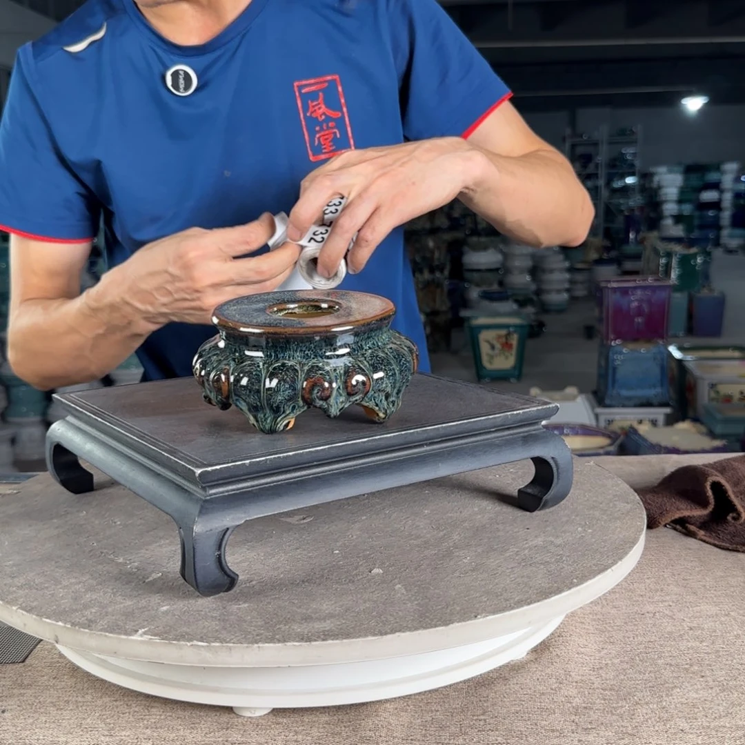 红陶20CM（含）-50CM（不含）一风堂石湾盆730