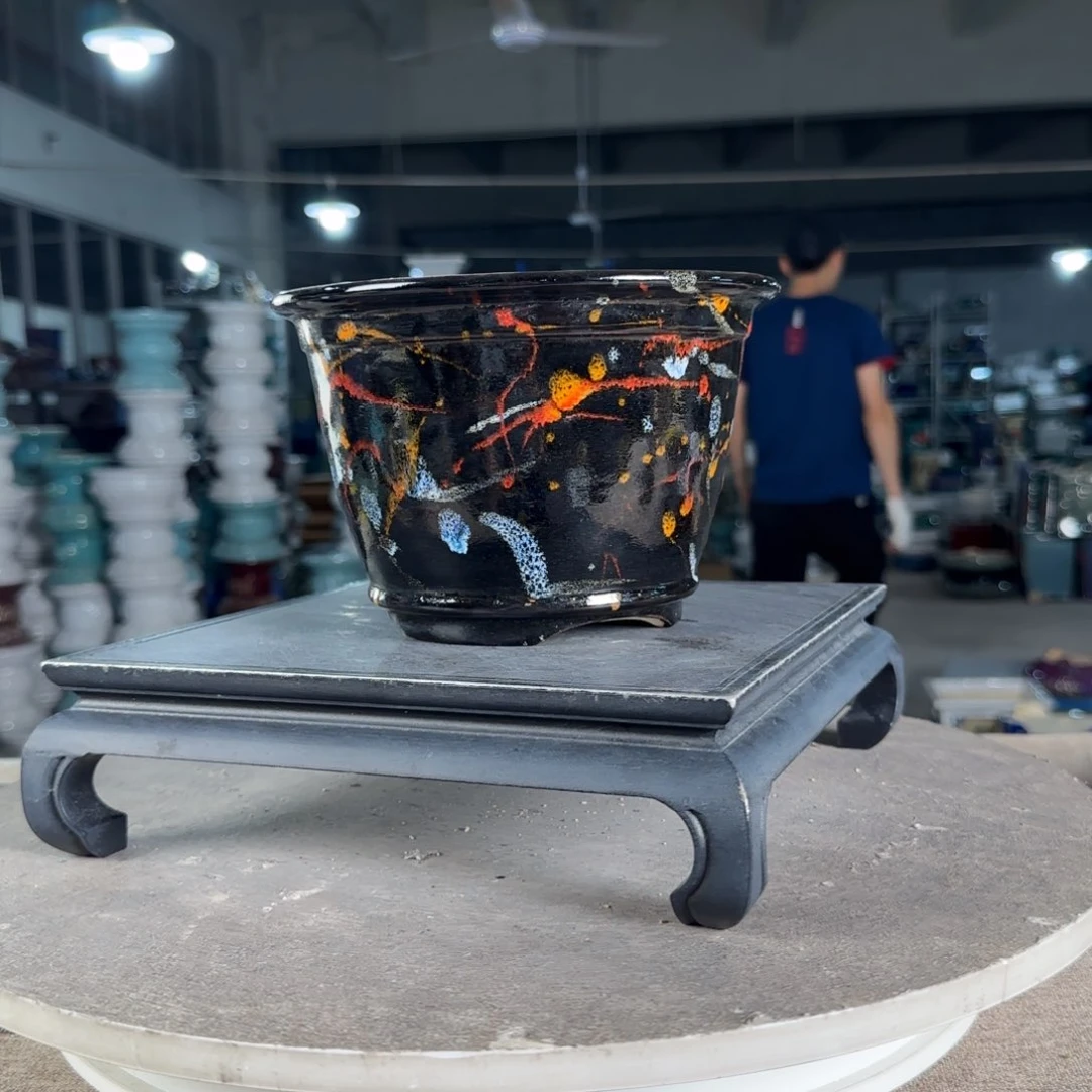 陶20CM（含）-50CM（不含）王****计一风堂石湾盆