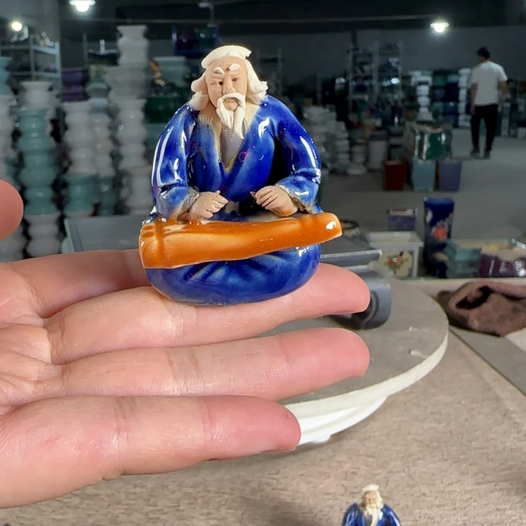 红陶20CM（含）-50CM（不含）一风堂石湾盆陶瓷