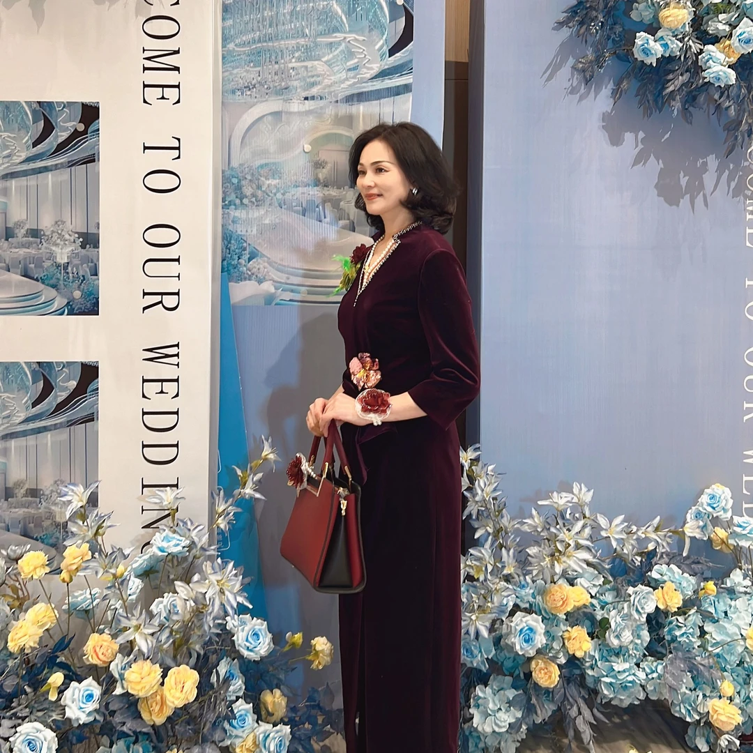 态态喜妈妈高端轻奢礼服气质  A-00032