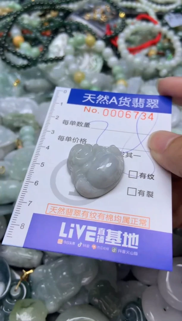 【闪购商品】翡翠颈饰未镶嵌734天然翡翠