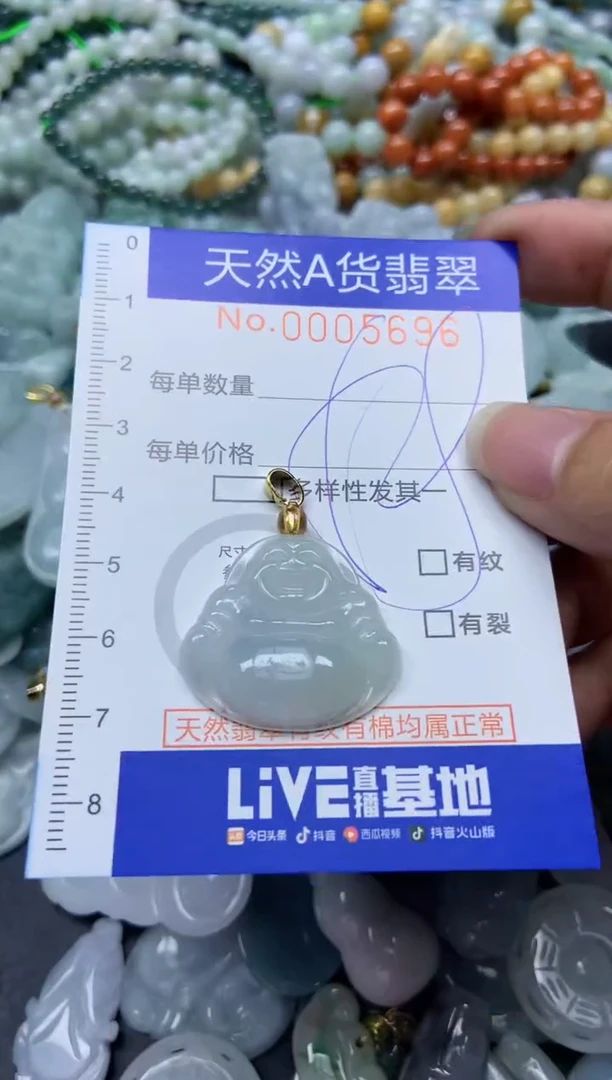 【闪购商品】翡翠颈饰未镶嵌696天然翡翠
