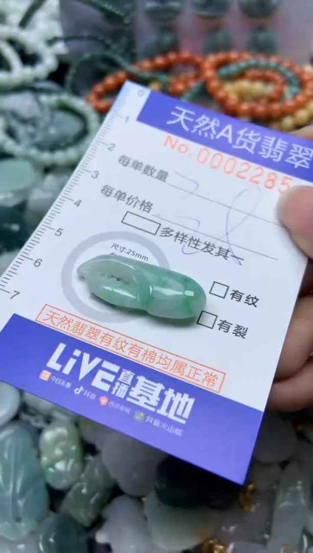 【闪购商品】翡翠颈饰未镶嵌285天然翡翠