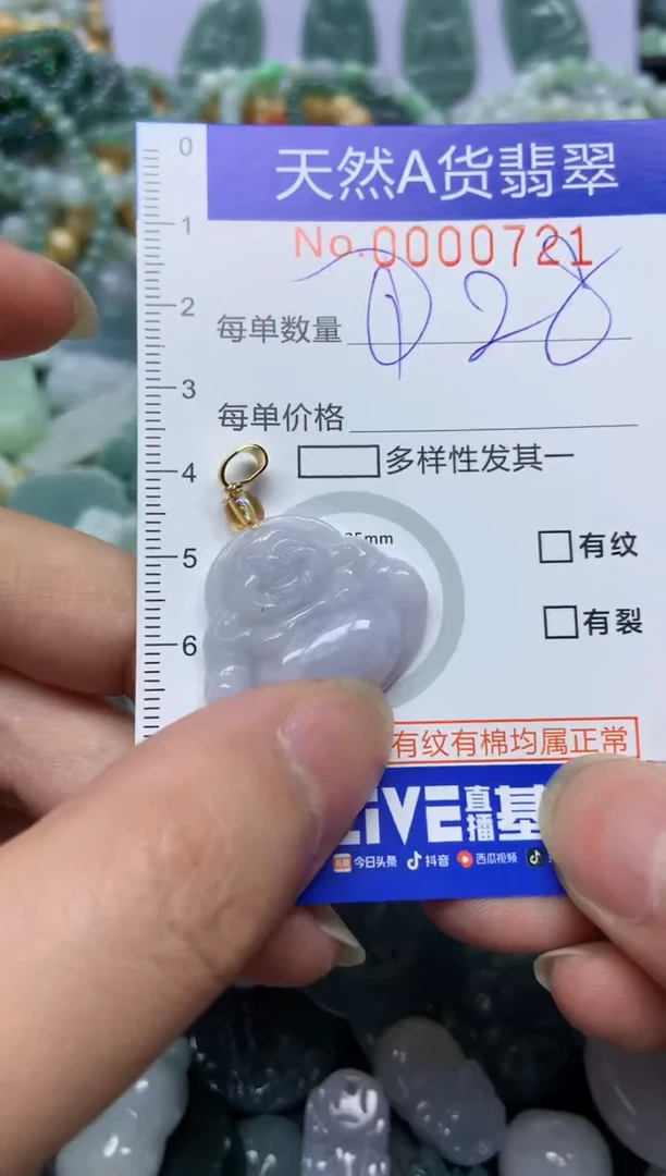【闪购商品】翡翠颈饰未镶嵌721天然翡翠