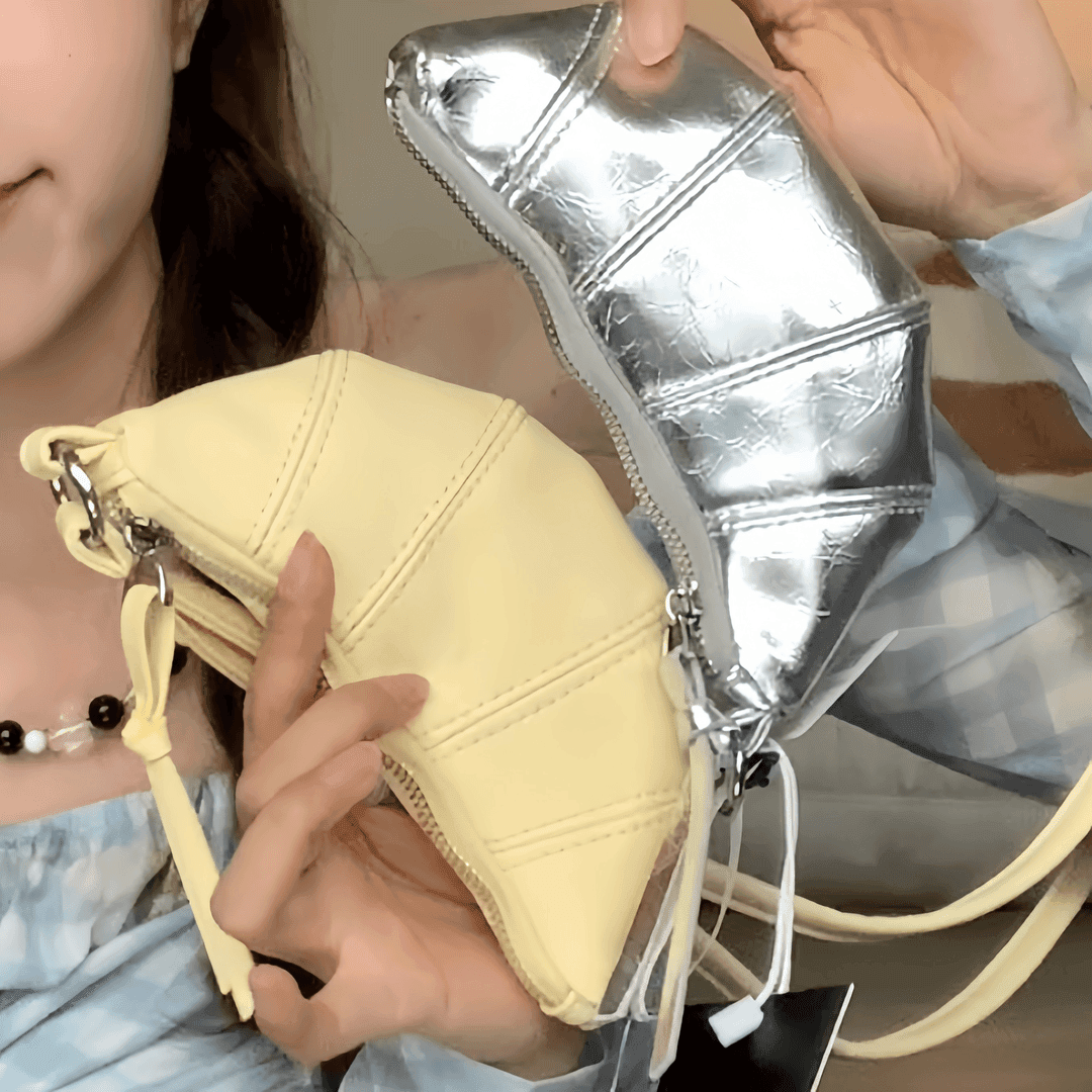 时尚休闲百搭牛角包洋气夏季女士小众韩版气质网红饺子包单肩包女