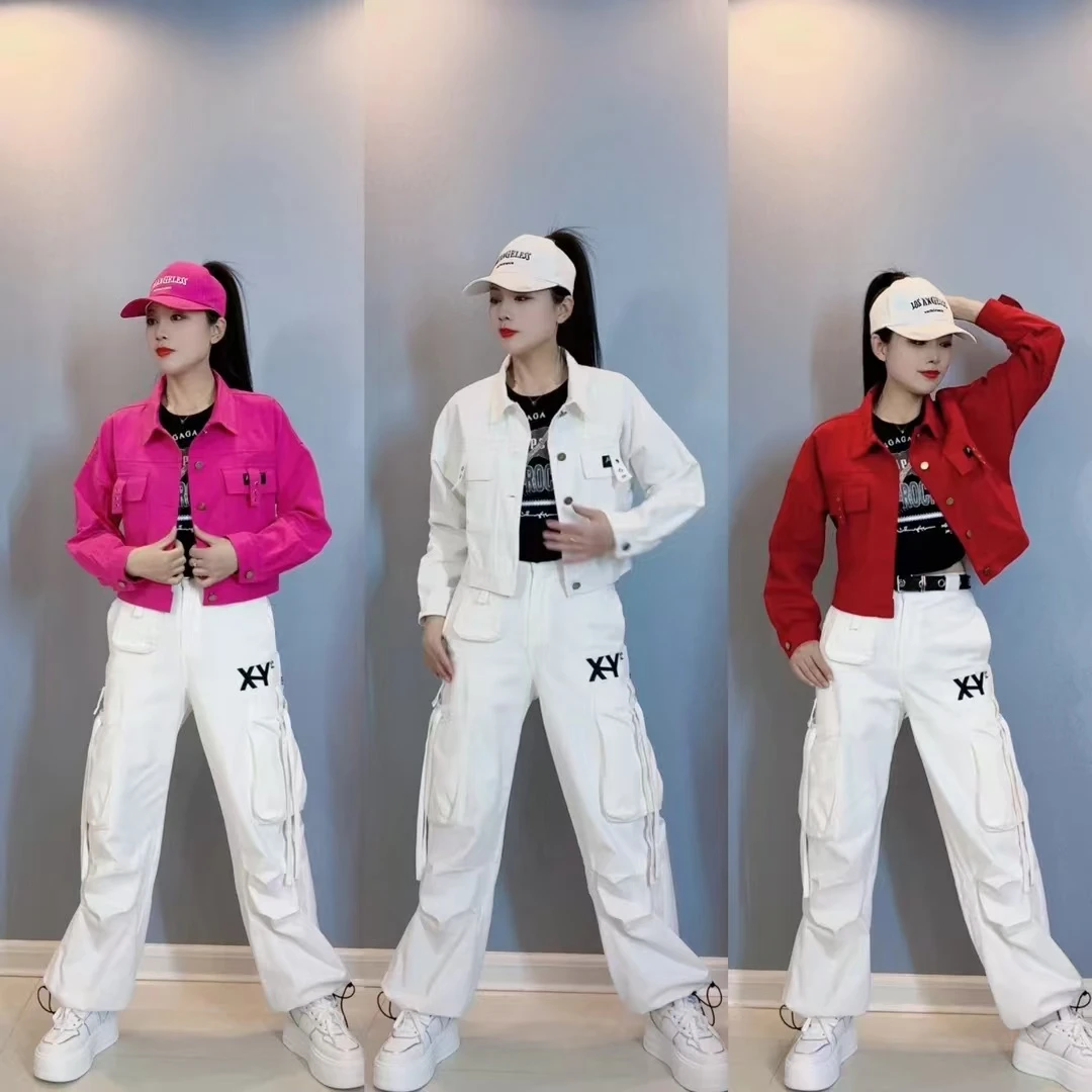 2025水洗牛仔刺绣短外套085时尚休闲