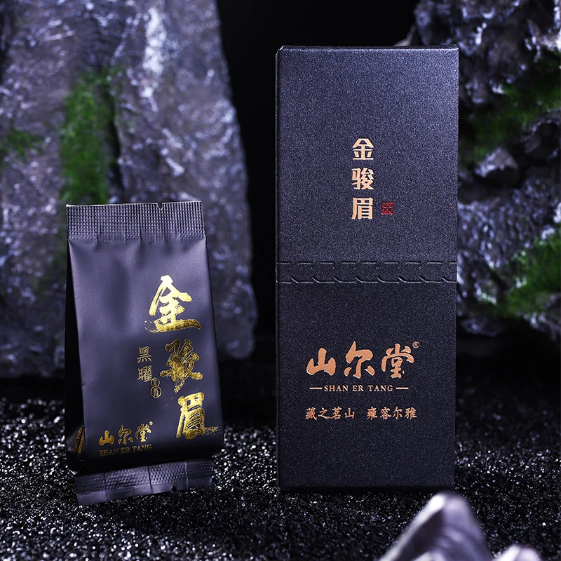 黑耀金骏眉6g桐木关红茶花果蜜香山尔堂散装试饮装