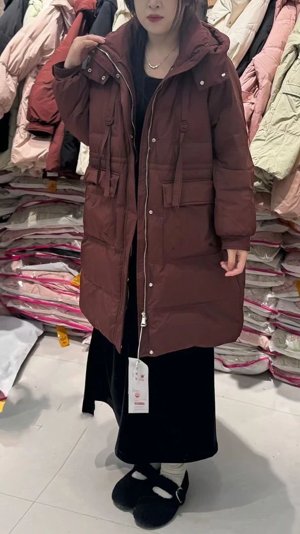 大码中长款防寒服(130斤一230斤)(912)