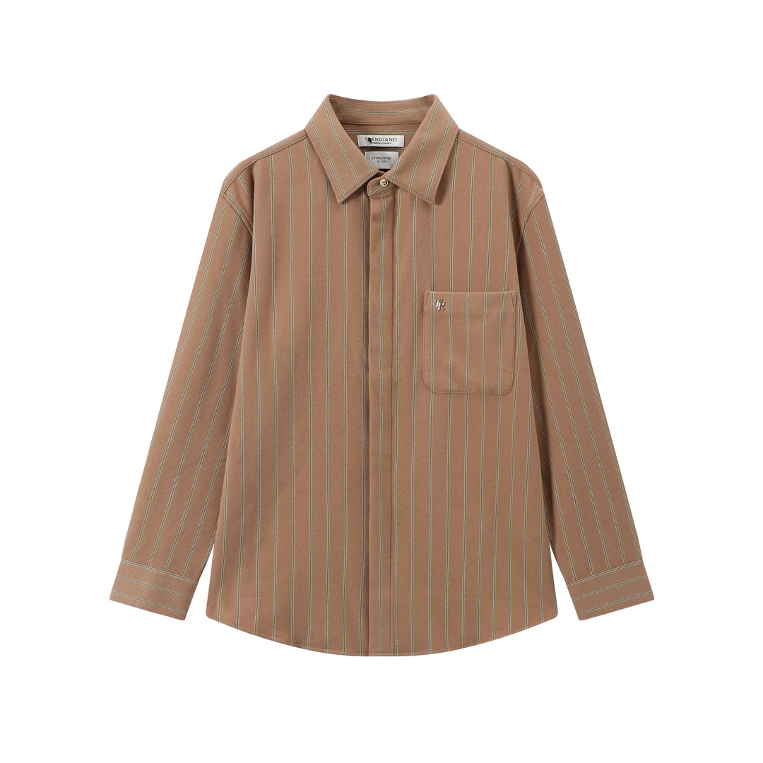 070-4012070休闲条纹衬衣